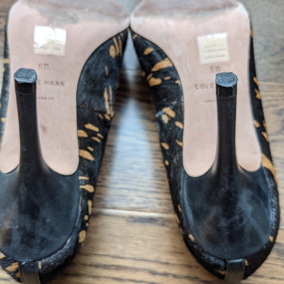 Cole Haan Women's Fur Heels - Picture 11 of 12